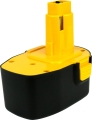 Gares Bateria Akumulator do Dewalt DE9091 DE9092 DW9094 DW9091 14,4V 1500mAh