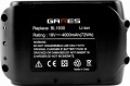 Gares Bateria Akumulator do Makita BL1815 BL1820 BL1830 BL1840 18V 4000mAh