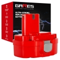 Gares Bateria Akumulator do Makita 1822 1823 1833 PA18 18V 3000mAh