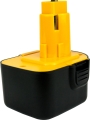 Gares Bateria Akumulator do Dewalt DE9074 DE9037 DC981 12V 2000mAh