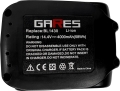 Gares Bateria Akumulator do Makita BL1415 BL1420 BL1430 BL1440 14,4V 4000mAh