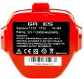 Gares Bateria Akumulator do Makita 1220 1222 6270D 6271D 12V 2000mAh