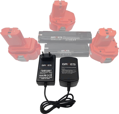 Gares Ładowarka do Makita 14,4V 12V 9,6V 7,2V