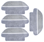 Dwufunkcyjna Nakładka mop ściereczka pad do Xiaomi Viomi V2 V3 SE Mop Pro do mopowania na sucho i na mokro 4 sztuki