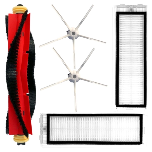Zestaw akcesoriów filtry szczotki boczne rolka do Xiaomi Mi Roborock S5 S6 S5 max S50 S51 S55 Mijia Vacuum Cleaner