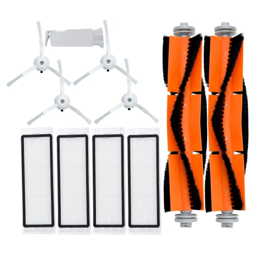 Zestaw akcesoriów filtry szczotki boczne czyścik do Xiaomi Roborock S50 S51 S55 S5 S5 max S6 S6max Mi Robot Vacuum Mijia