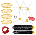 Zestaw akcesoriów filtry szczotki boczne rolki do iRobot Roomba 600 żółty 605 610 615 616 620 621 625 630 631 632 650 651