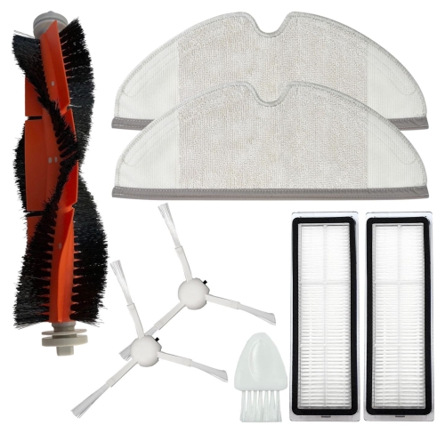 Zestaw akcesoriów filtry szczotki boczne rolka szczotka czyścik do Xiaomi Mijia 1C Dreame F9