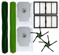 Zestaw akcesoriów filtry szczotki boczne rolki worki do iRobot Roomba S9 S9+