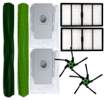 Zestaw akcesoriów Filtr Szczotka Boczna Rolka Worek do iRobot Roomba S9 S9+