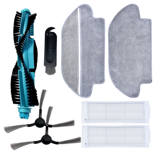 Zestaw akcesoriów filtry szczotki boczne ściereczki rolka szczotka czyścik do Viomi V2 V3 SE V-RVCLM21B Mijia