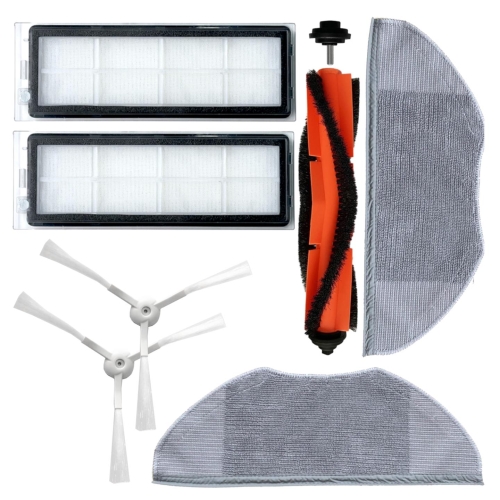 Zestaw akcesoriów filtry szczotki boczne ściereczki mopy pady rolka szczotka do Xiaomi G1 Mijia Essential G1 Mi Robot Vacuum Mop Essential