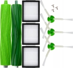 Zestaw akcesoriów Filtry Worki Szczotki Rolki Gumowe do iRobot Roomba i3 i4+ i7 e5 e6 j7