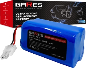 Akumulator Bateria Gares do Silvercrest SSR SSR1 SSRA1 ILIFE A4s A6 V7s A8 V7 V7s Pro ECOVACS CR120 CR130 Deebot CEN646 CEN540 Dibea V780 14,4V 3,5Ah