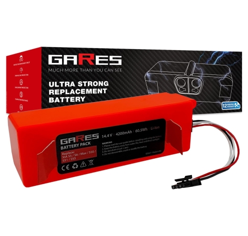 Gares Bateria Akumulator 14,4V 4,2Ah do Xiaomi Roborock S50 S51 S55 S5 S6