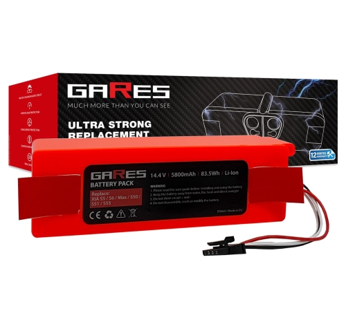 Gares Bateria Akumulator 14,4V 5,8Ah do Xiaomi Roborock S50 S51 S55 S5 S6