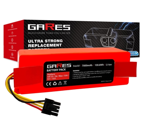 Gares Bateria Akumulator 14,4V 7Ah do Xiaomi Roborock S50 S51 S55 S5 S6