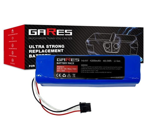 Gares Bateria Akumulator do Xiaomi Roborock S50 S51 S55 S5 S6 14,4V 4,2Ah