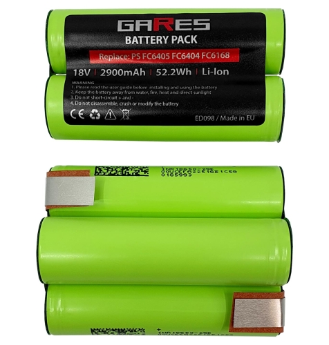 Akumulator Bateria Gares do Philips PowerPro FC6405 FC6404 FC6168 18V 2,9Ah