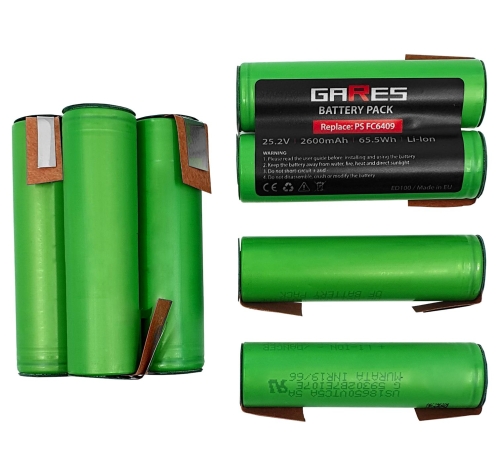 Akumulator Bateria Gares do Philips PowerPro FC6409 25,2V 2,6Ah