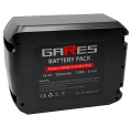 Gares Akumulator Bateria do Makita DF347D TD126D UM165D ML187D 14,4V 5000mAh