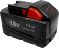 Gares Akumulator Bateria do Milwaukee M18 B5 HB5 B6 B8 4932464260 BDD-202C BLPD-502C BLDD-502C FPD-0 18V 7,5A