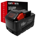 Gares Akumulator Bateria do Milwaukee M18 B5 HB5 B6 B8 4932464260 BDD-202C BLPD-502C BLDD-502C FPD-0 18V 7,5A