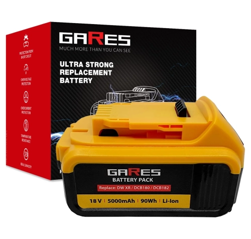 Gares Akumulator Bateria do Dewalt XR DCB183 DCB200 DCB201 DCB180 DCB181 DCB182 18V 5Ah