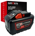 Gares Akumulator Bateria do Milwaukee 4932464260 BDD-202C BLPD-502C BLDD-502C FPD-0 18V 12Ah