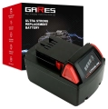 Gares Akumulator Bateria do Milwaukee M18 HD18 BDD-202C BLPD-502C BLDD-502C FPD-0 18V 5Ah