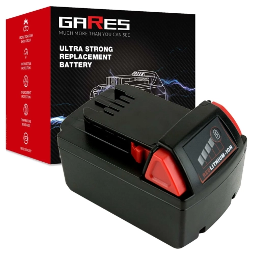Gares Akumulator Bateria do Milwaukee M18 HD18 BDD-202C BLPD-502C BLDD-502C FPD-0 18V 5Ah