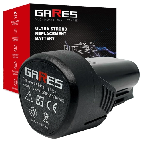 Gares Bateria Akumulator do Bosch GAS GLI GSR 10,8V / 12V 1,5Ah