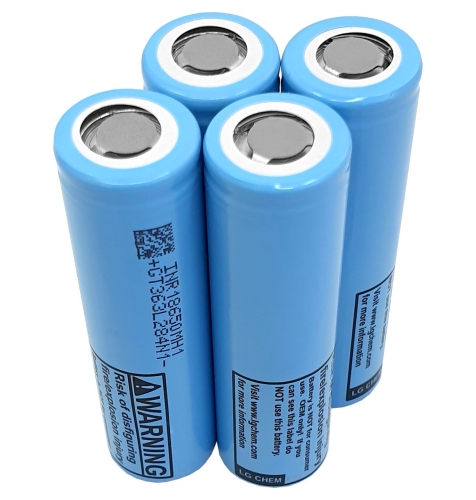 4x Ogniwo Akumulator LG 3200mAh INR18650 MH1 3200mAh