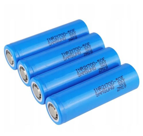 4x Ogniwo Akumulator Samsung 5000mAh INR21700-50E