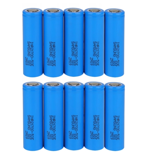 10x Ogniwo Akumulator Samsung 5000mAh INR21700-50E