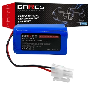 Akumulator Bateria Gares do Silvercrest SSR SSR1 SSRA1 ILIFE A4s A6 V7s A8 V7 V7s Pro ECOVACS CR120 CR130 Deebot CEN646 CEN540 Dibea V780 14,4V 2,1Ah