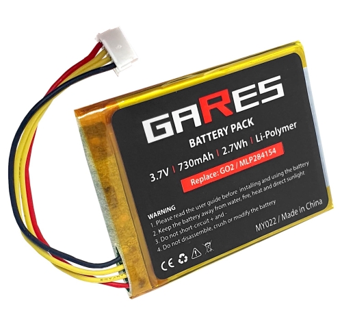 Bateria Akumulator Gares do JBL GO2 MLP284154 MLP284154 3,7V 730mAh