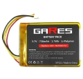 Bateria Akumulator Gares do JBL GO2 MLP284154 MLP284154 3,7V 730mAh