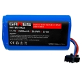 Gares Bateria Akumulator do Ecovacs Deebot D36A D36B D36B D36C D36E DA60 DA611 DB35 11,1V 2,6Ah Li-Ion