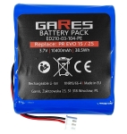 Bateria Akumulator Gares do radia Pure EVOKE Verona Sensia Pure One Flow 3,7V 10,4Ah