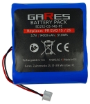 Bateria Akumulator Gares do radia Pure EVOKE Verona Sensia Pure One Flow 3,7V 14Ah