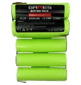 Gares Akumulator Bateria do Bosch 828BPV252 Flexxo BBH3ZOO25 BCH3P255 25,2V 2900mAh 2,9Ah