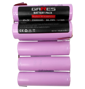 Gares Akumulator Bateria do Bosch 828BPV252 Flexxo BBH3ZOO25 BCH3P255 25,2V 3500mAh 3,5Ah