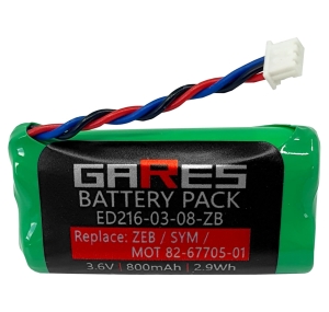 Gares Akumulator Bateria do skanera Zebra 82-67705-01 3,6V 800mAh 0,8Ah