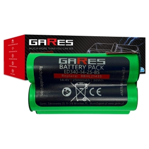 Akumulator Gares do Bosch BBHL21435 908BPV144 BBHF214G BBHF214R BBH2P14 14,4V 2,5Ah