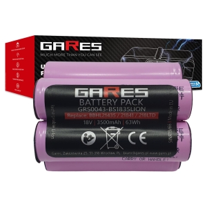 Akumulator Gares do Bosch BBHL218LTD 908BPV180 18V 3,5Ah