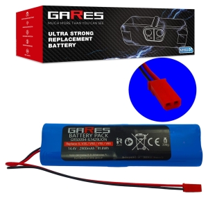 Akumulator Gares do Ilife V3S V50 V5S V8S  V50 V5s Pro V8s X750 18650B4-4S1P-AGX-2  Zaco V3  V40 V5s Pro V5x  V3s Pro 14,4V 2,9Ah