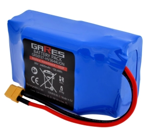 Akumulator Gares 36V 4,4Ah do Hoverboard VICTPOWER VICA 10S2P MANTA 10S2P SAMSUNG 2P10S HOWERBOARD 10S2P CN5C22MP 10S2P2200AA01 niebieska