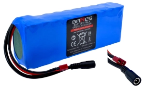 Akumulator Gares 36V 5,8Ah do hulajnogi, wtyki T-Dean DC 2,5