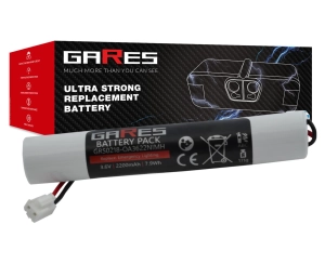 Akumulator Gares do lampy oprawy awaryjnej lufa, walec, bateria 3,6V 2,2Ah